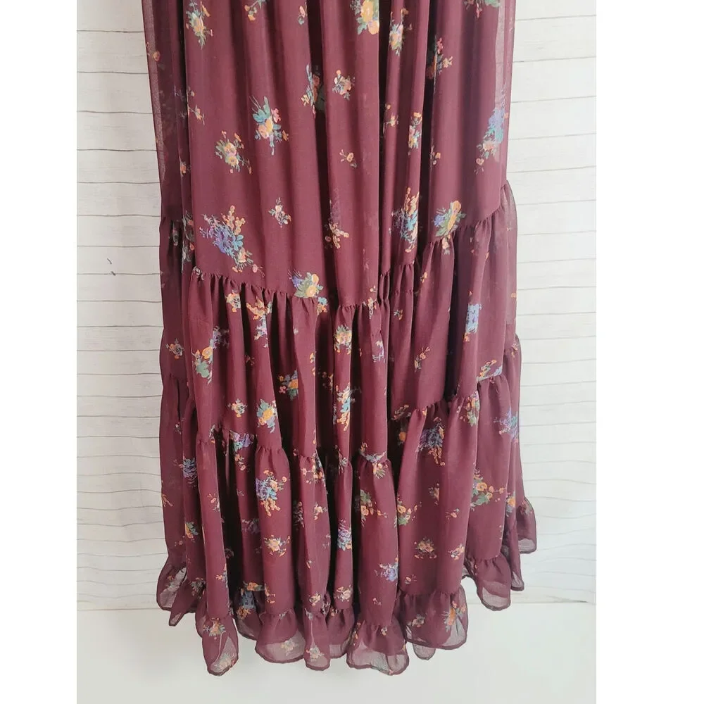 Free People Cloud Nine Maxi Dress, sz Small